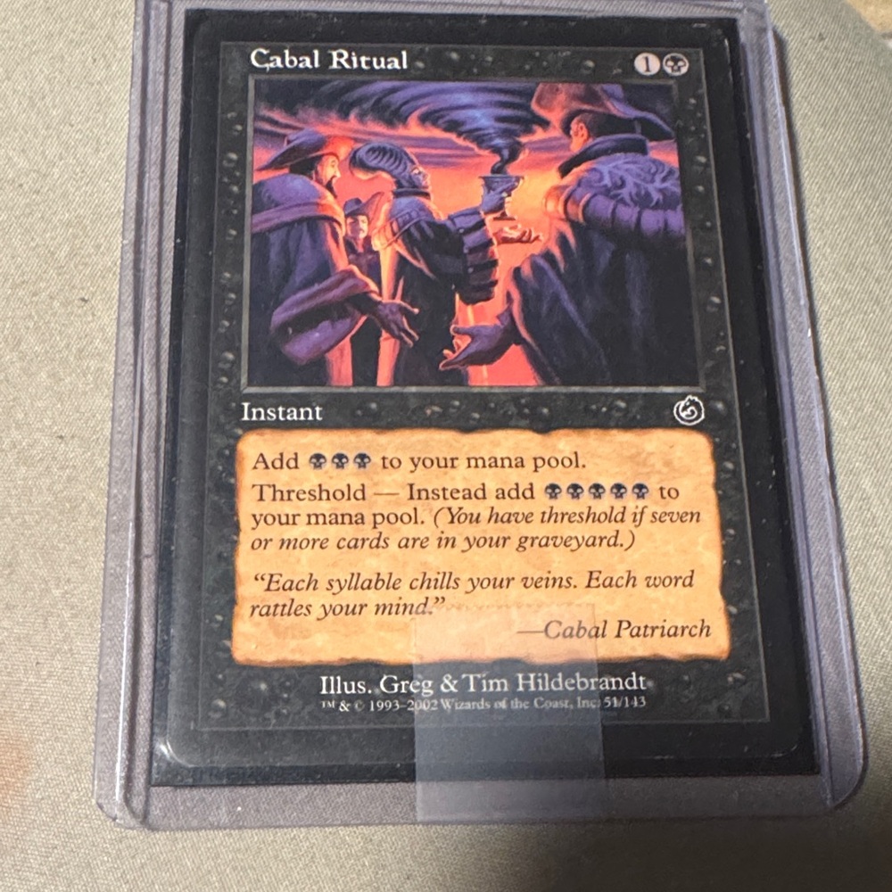 Cabal Ritual Card